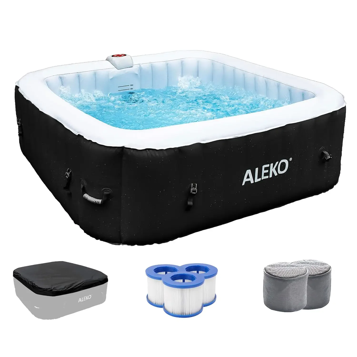 Personal Inflatable Hot Tub High Powered Jetted Bubble Spa 265 Gallon, Custom
Personal Inflatable Hot Tub High Powered Jetted Bubble Spa 265 Gallon, Custom