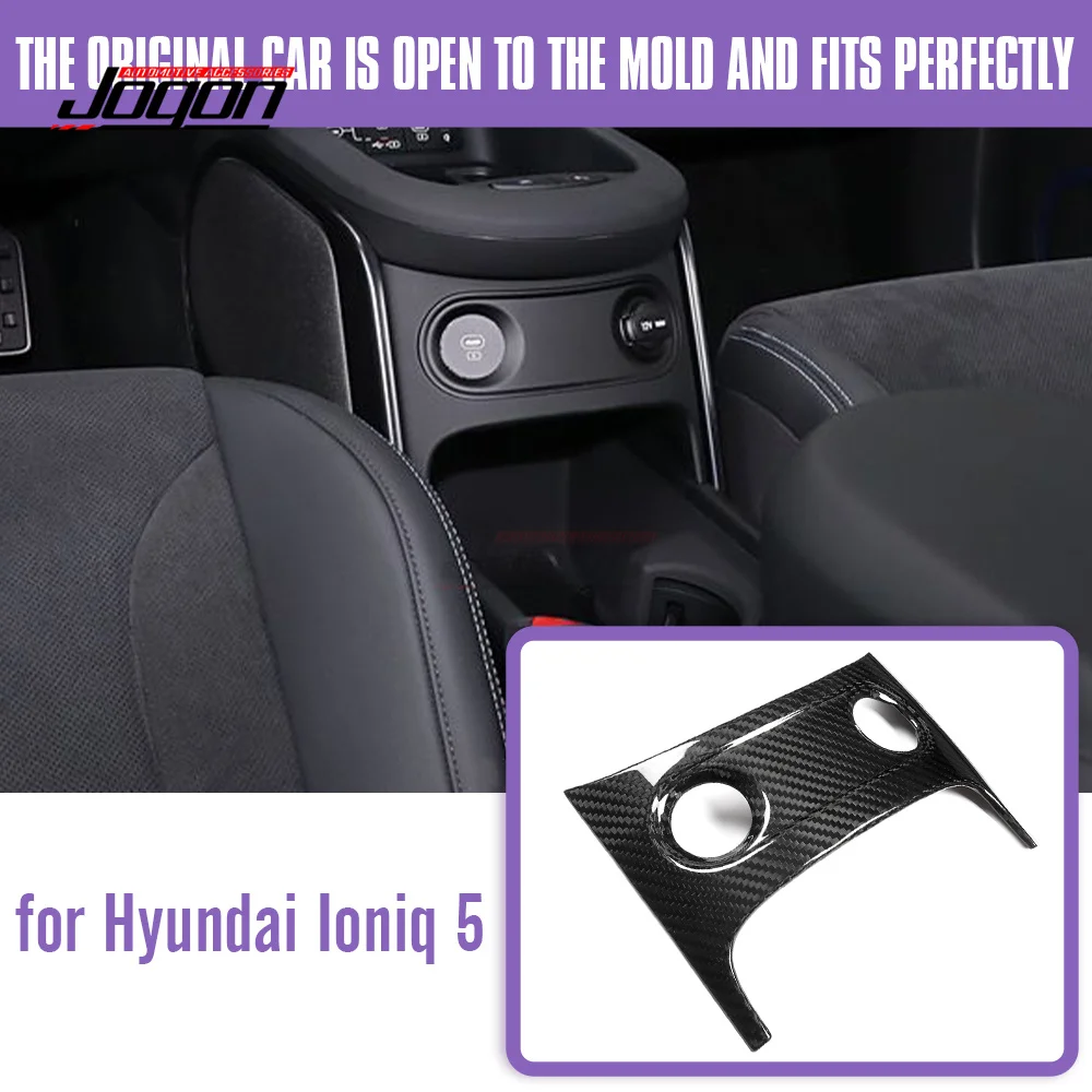 Real Dry Cabon Fiber Accessories For Hyundai Ioniq 5 2021 2022 2023 2024 Center Console Charger Cigarette Lighter Cover
Real Dry Cabon Fiber Accessories For Hyundai Ioniq 5 2021 2022 2023 2024 Center Console Charger Cigarette Lighter Cover