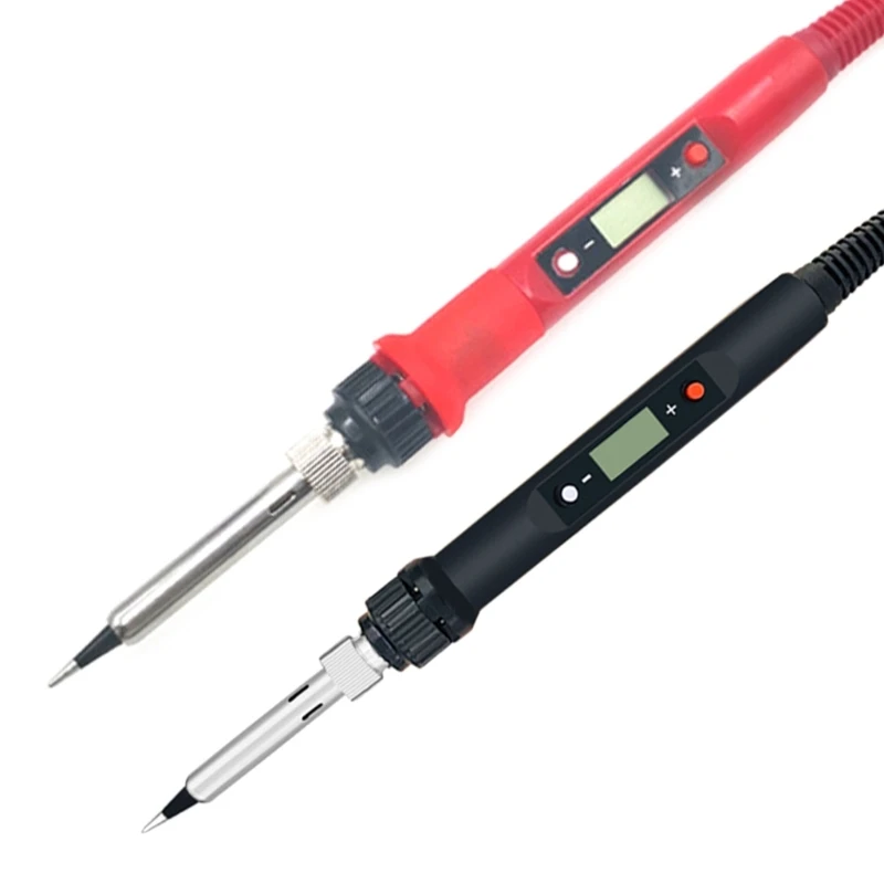 Electric Soldering Iron Set 80W Adjustable Temperature Solder Iron Welding LCD Digital Display Repair Tools 180°C-480°C
Electric Soldering Iron Set 80W Adjustable Temperature Solder Iron Welding LCD Digital Display Repair Tools 180°C-480°C