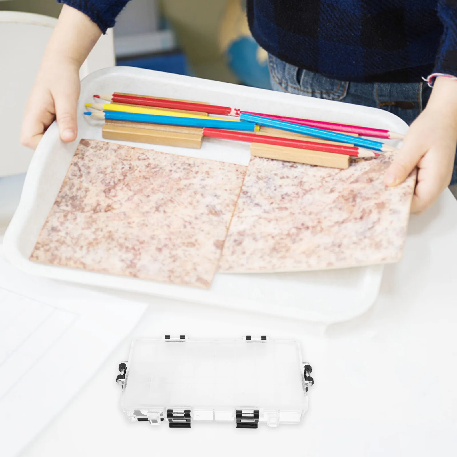 1pc Premium Moisturizing Pigment Box 12 Grids Travel Watercolor Palette Color Mixing Holder Lid Art Paint Box Watercolor Pigment
1pc Premium Moisturizing Pigment Box 12 Grids Travel Watercolor Palette Color Mixing Holder Lid Art Paint Box Watercolor Pigment