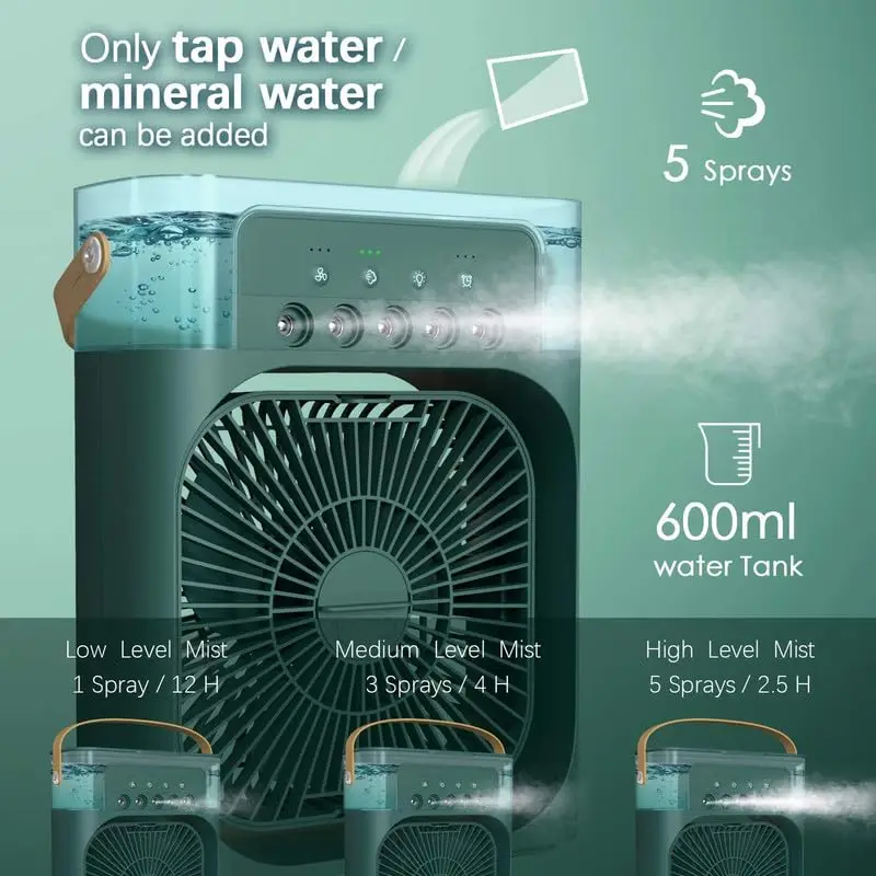 Desktop Spray Mist Fan with Humidifier Function Portable Cooling Fan for Personal Use at Home
Desktop Spray Mist Fan with Humidifier Function Portable Cooling Fan for Personal Use at Home