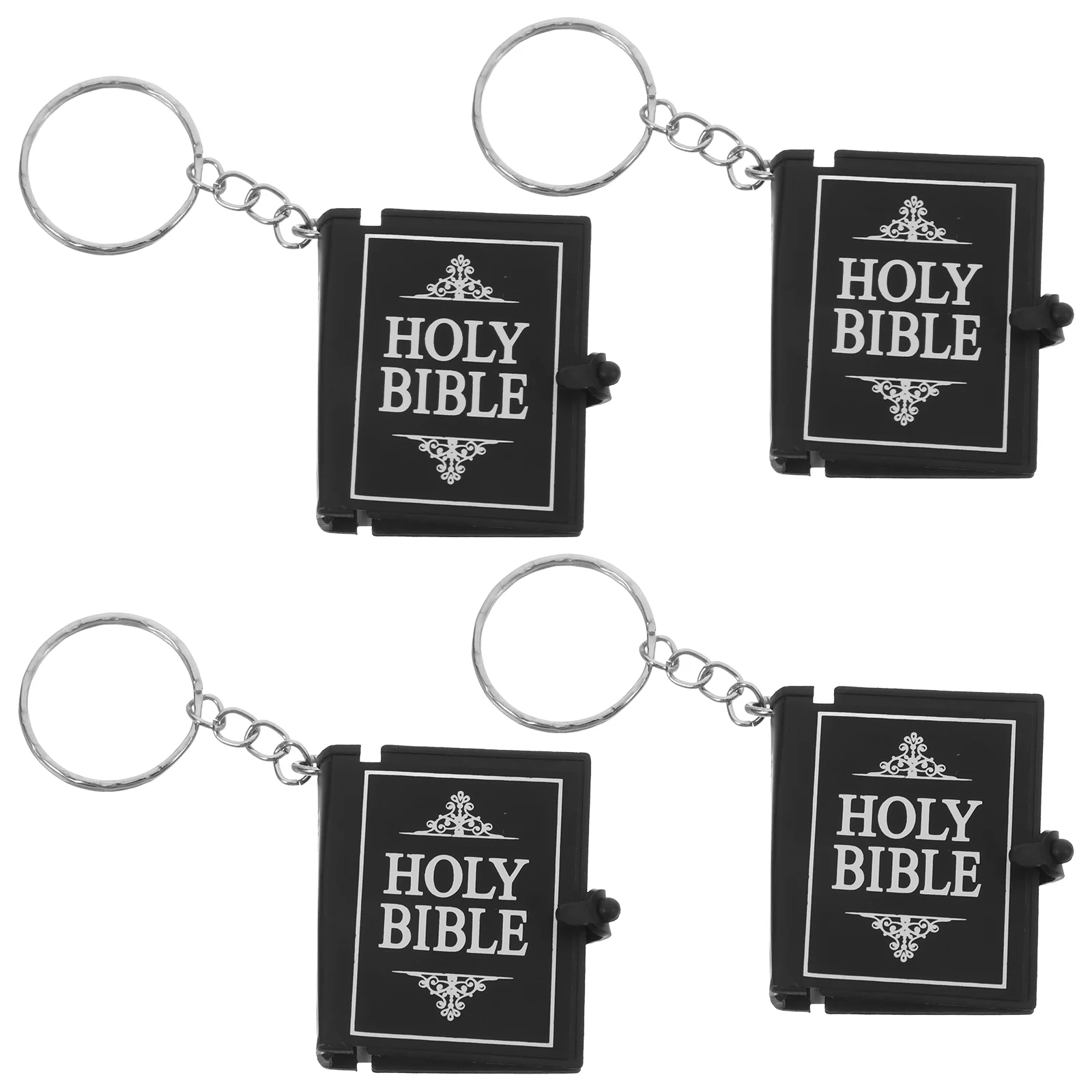 4 Pcs Scripture Keychain Book Keyring Nurse Mini Bag Scrapbook Jesus Thanksgiving Clips for Crafts
4 Pcs Scripture Keychain Book Keyring Nurse Mini Bag Scrapbook Jesus Thanksgiving Clips for Crafts