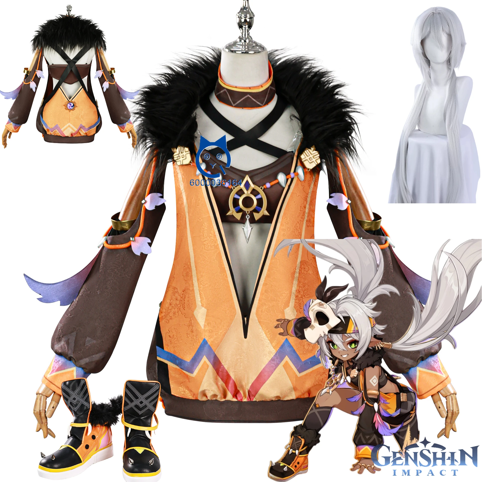 Game Genshin Impact Iansan Cosplay Costume New Anime Cute Clothes for Women 3D Parts Wig Shoes Halloween Party Role Play Outfit
Game Genshin Impact Iansan Cosplay Costume New Anime Cute Clothes for Women 3D Parts Wig Shoes Halloween Party Role Play Outfit