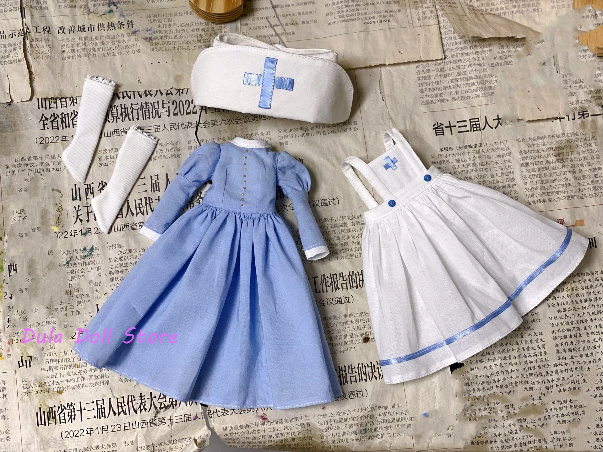 2026 Dula Doll Clothes Dress Little Nurse Cutie Set Blythe ob24 ob22 Azone Licca ICY JerryB 1/6 Doll Accessories
2026 Dula Doll Clothes Dress Little Nurse Cutie Set Blythe ob24 ob22 Azone Licca ICY JerryB 1/6 Doll Accessories