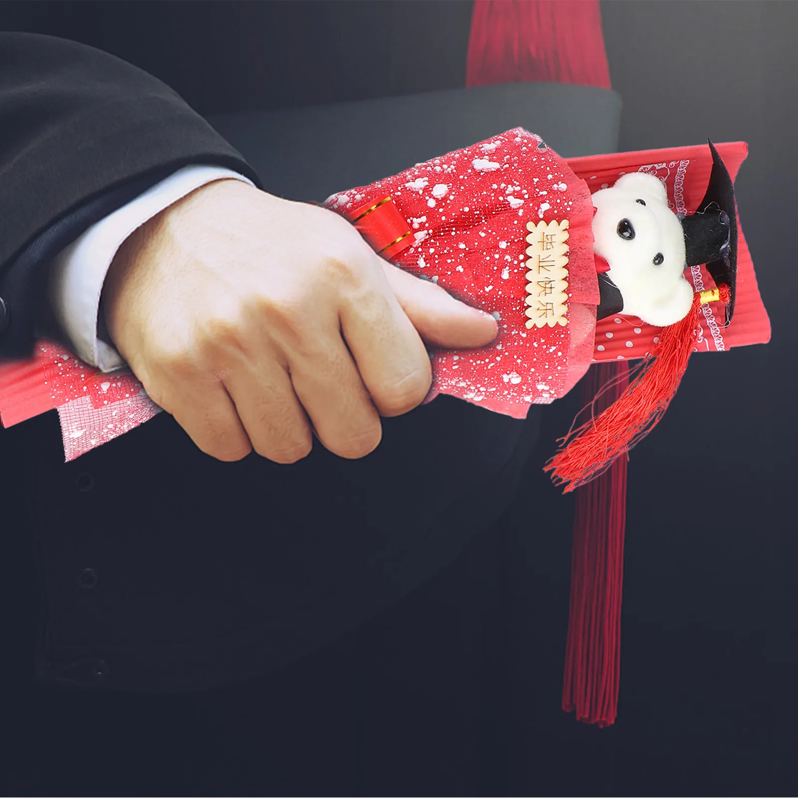 1Pcs Graduation Bear Bouquet Premium Cute Graduation Bear Ornament Gift for Car Home Office Kids Room Unique Graduates Bouquet
1Pcs Graduation Bear Bouquet Premium Cute Graduation Bear Ornament Gift for Car Home Office Kids Room Unique Graduates Bouquet