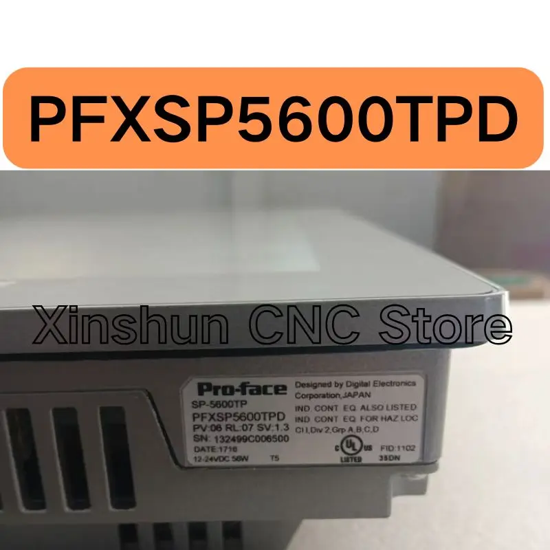 Used PFXSP5600TPD touch screen tested OK and shipped quickly
Used PFXSP5600TPD touch screen tested OK and shipped quickly