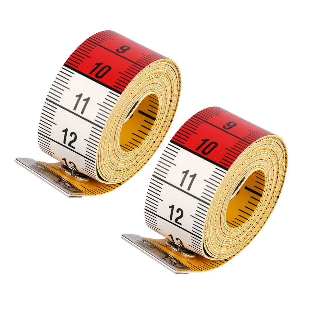 2Pcs Colorful Button Tape Measure Clear Dual Scale Inches and Centimeters Measuring Tool for Height Waist Bust Portable Design
2Pcs Colorful Button Tape Measure Clear Dual Scale Inches and Centimeters Measuring Tool for Height Waist Bust Portable Design