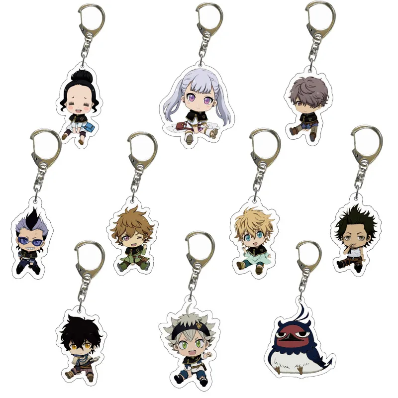 Black Clover Anime Newly Arrived Keychain Lovely Baby Bag Charms Pendant Friends Gift Fans Fun Key Chain Cute Souvenir Creative
Black Clover Anime Newly Arrived Keychain Lovely Baby Bag Charms Pendant Friends Gift Fans Fun Key Chain Cute Souvenir Creative