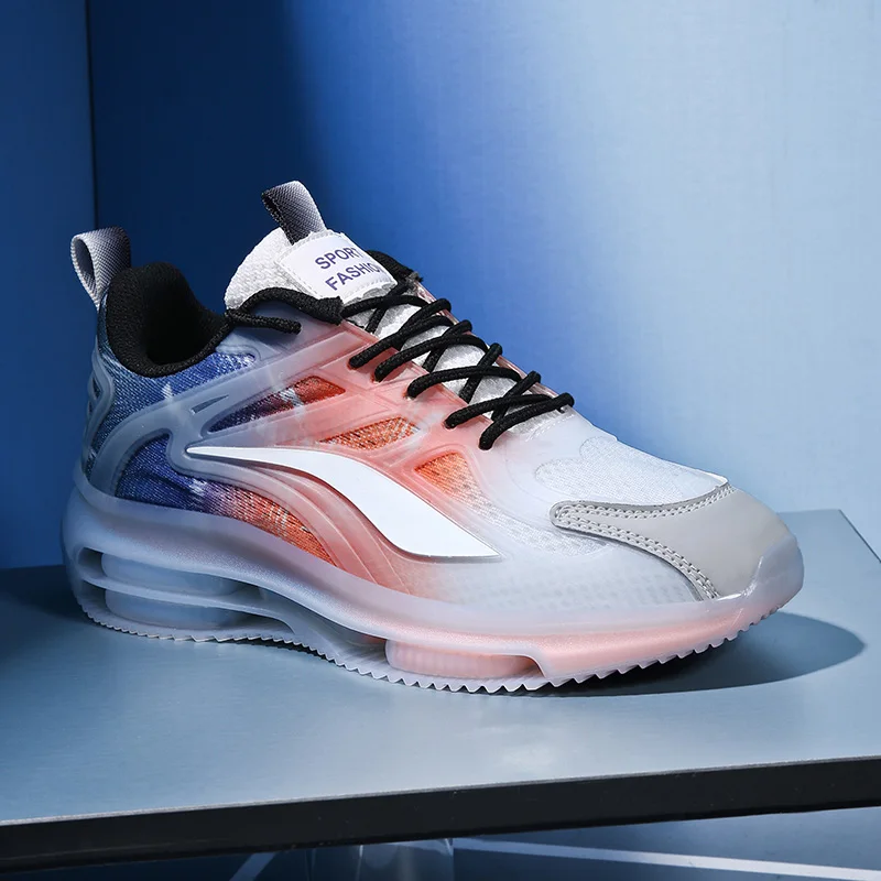 Fashion Mesh Men and Women Outdoor Sports Shoes Breathable Lightweight Anti Slip Jogging Shoes Wear-resistant Tennis Shoes
Fashion Mesh Men and Women Outdoor Sports Shoes Breathable Lightweight Anti Slip Jogging Shoes Wear-resistant Tennis Shoes