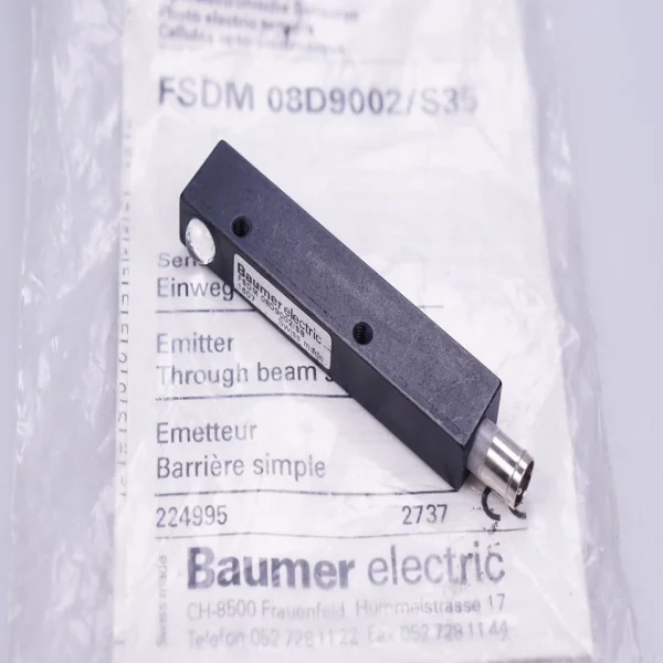 Fsdm 08d9002s35 10224995 Way - Light Barrier Sender Brand New Original Spot Plc
Fsdm 08d9002s35 10224995 Way - Light Barrier Sender Brand New Original Spot Plc