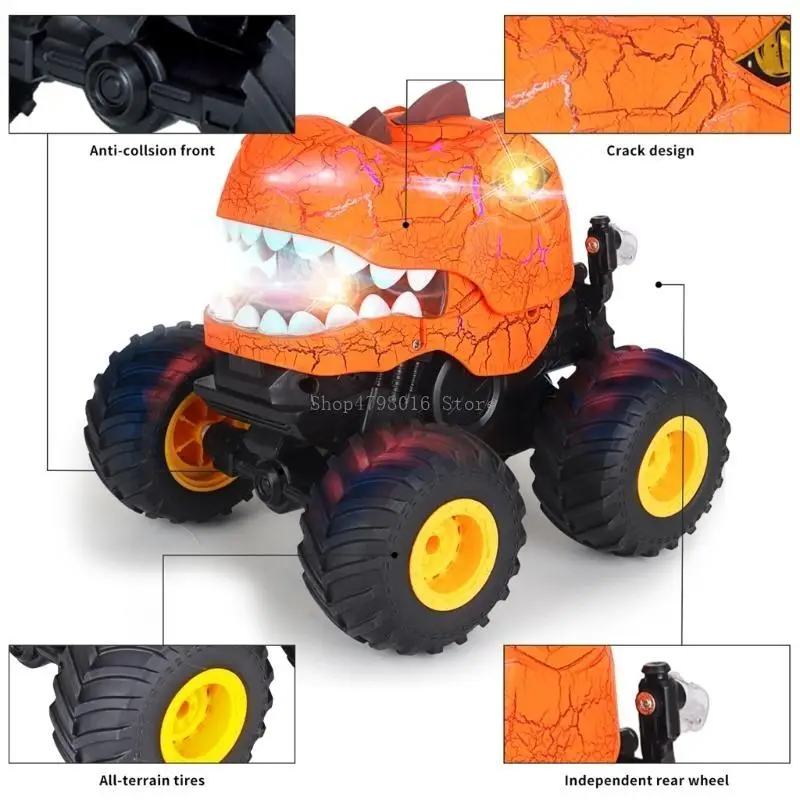 Remote Control Stunt Vehicle Toy Sprays Stunt Dinosaur Boys Outdoor Play Vehicle
Remote Control Stunt Vehicle Toy Sprays Stunt Dinosaur Boys Outdoor Play Vehicle