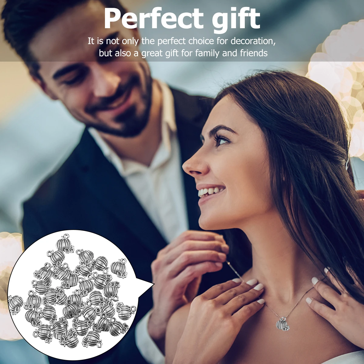 80pcs Pumpkin Pendant Accessories Alloy DIY Charms Halloween Jewelry Making Craft Fall Decorative Necklace Beads Gift for Family
80pcs Pumpkin Pendant Accessories Alloy DIY Charms Halloween Jewelry Making Craft Fall Decorative Necklace Beads Gift for Family