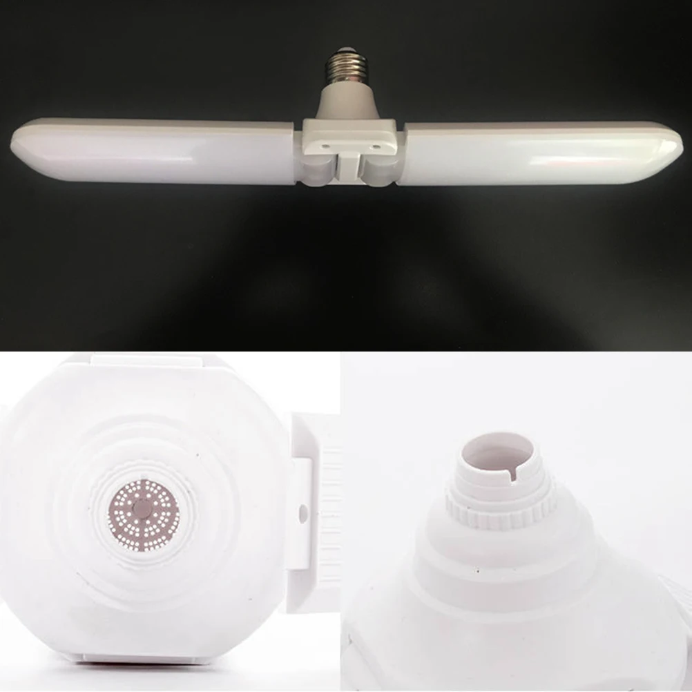 Foldable LED Bulb 30W 2 Blades Foldable Led Light E27 Base Home Garage Energy Saving No Glare Lighting Solution
Foldable LED Bulb 30W 2 Blades Foldable Led Light E27 Base Home Garage Energy Saving No Glare Lighting Solution