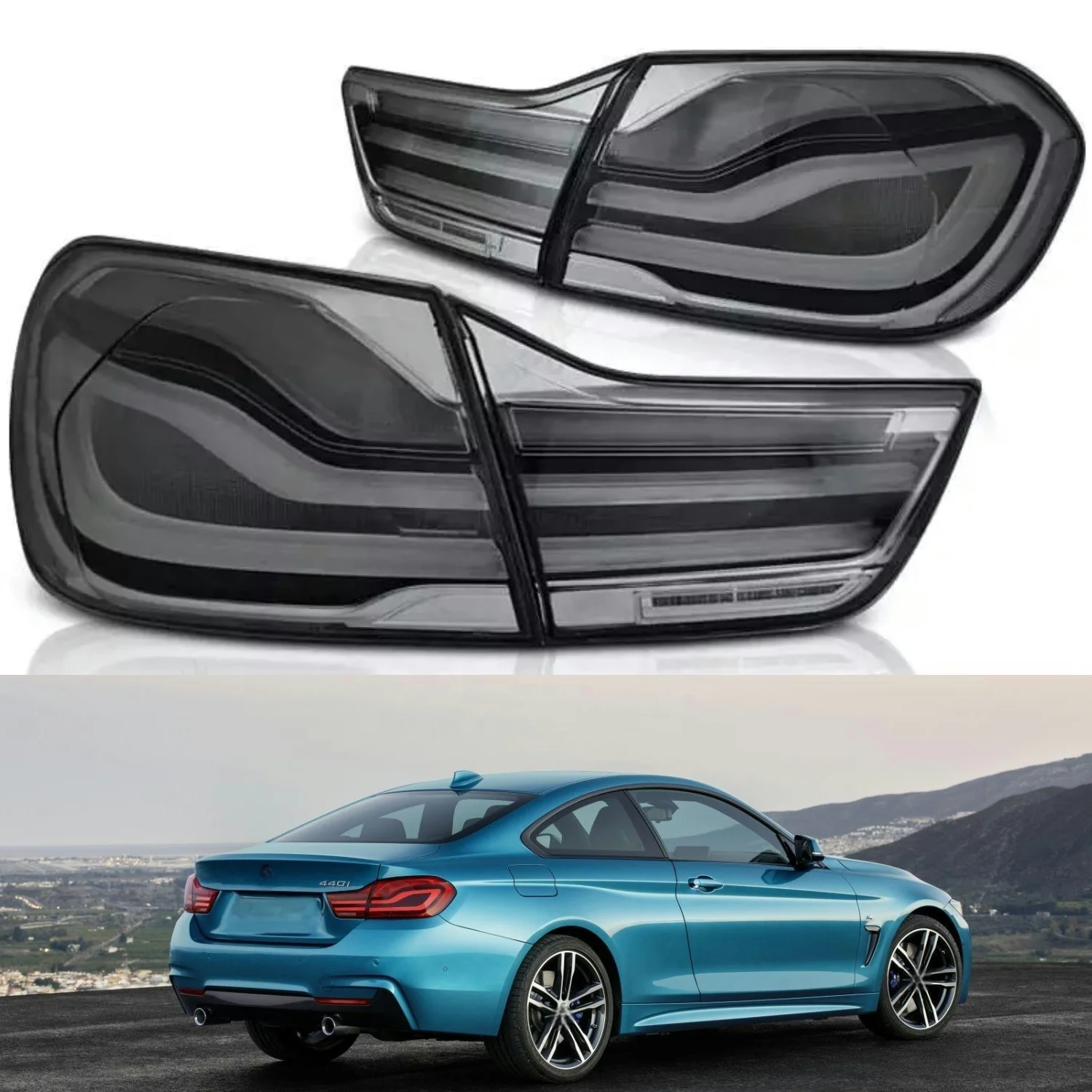 LED Clear Tail Light For BMW 4 Series F32 F36 F82 F33 F83 2013-2016 Upgrade to 2017+ Rear Brake Reverse Light
LED Clear Tail Light For BMW 4 Series F32 F36 F82 F33 F83 2013-2016 Upgrade to 2017+ Rear Brake Reverse Light