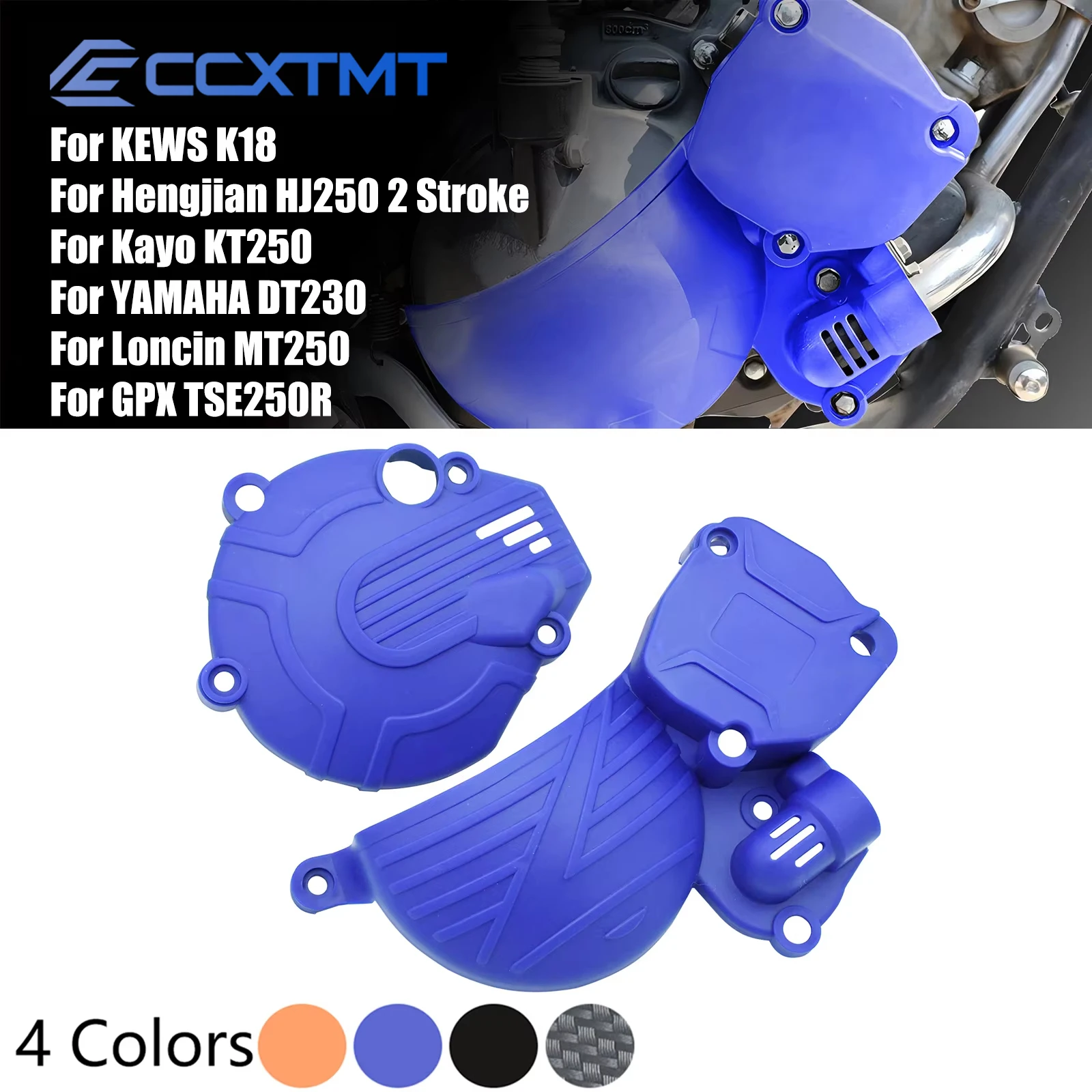 Plastic Ignition Protector Clutch Guard Water Pump Cover For Yamaha DT230 Loncin MT250 GPX TSE250R KEWS K18 Kayo HJ250 KT250 2T
Plastic Ignition Protector Clutch Guard Water Pump Cover For Yamaha DT230 Loncin MT250 GPX TSE250R KEWS K18 Kayo HJ250 KT250 2T
