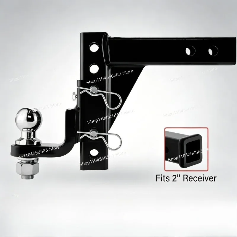 Heavy Duty Adjustable Trailer Hitch Ball Mount 7500LB Truck 2" Receiver Hitch With Stainless Steel Pinand Lock
Heavy Duty Adjustable Trailer Hitch Ball Mount 7500LB Truck 2" Receiver Hitch With Stainless Steel Pinand Lock