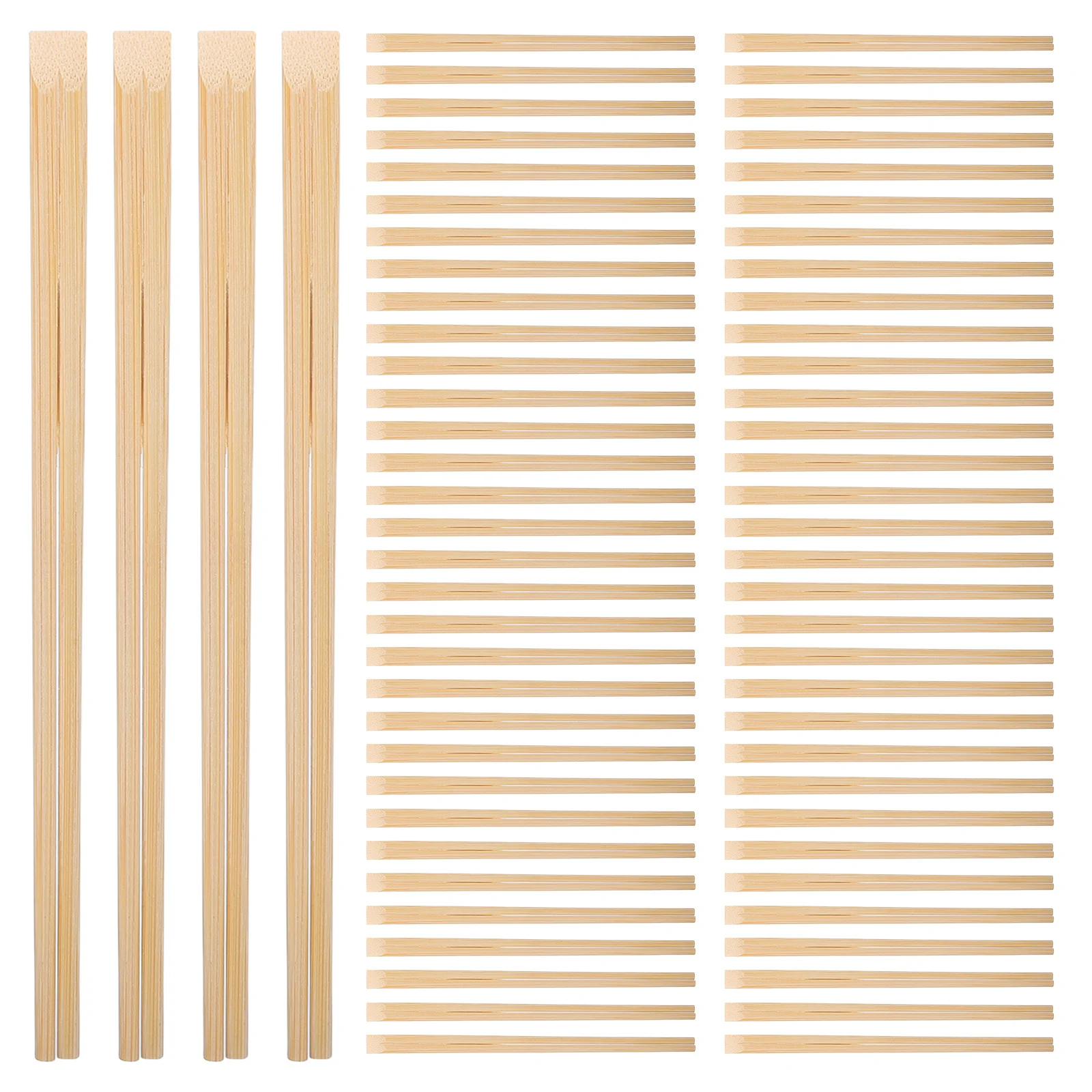 100Pairs Disposable Bamboo Chopsticks Smooth Splinter-Free Lightweight Non-Slip for Catering Sushi Noodles Takeout Office Picnic
100Pairs Disposable Bamboo Chopsticks Smooth Splinter-Free Lightweight Non-Slip for Catering Sushi Noodles Takeout Office Picnic
