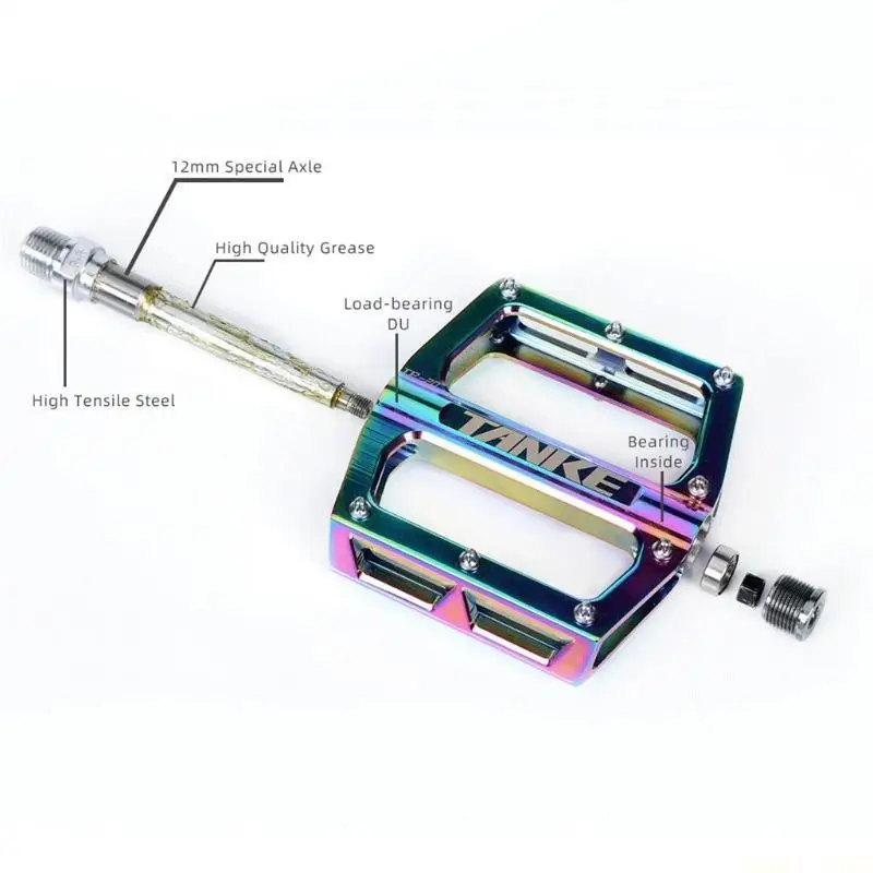 U2JB Non-Slip Mountain Bike Pedals Ultralight Aluminum Alloy Bearing Pedals Durable
U2JB Non-Slip Mountain Bike Pedals Ultralight Aluminum Alloy Bearing Pedals Durable