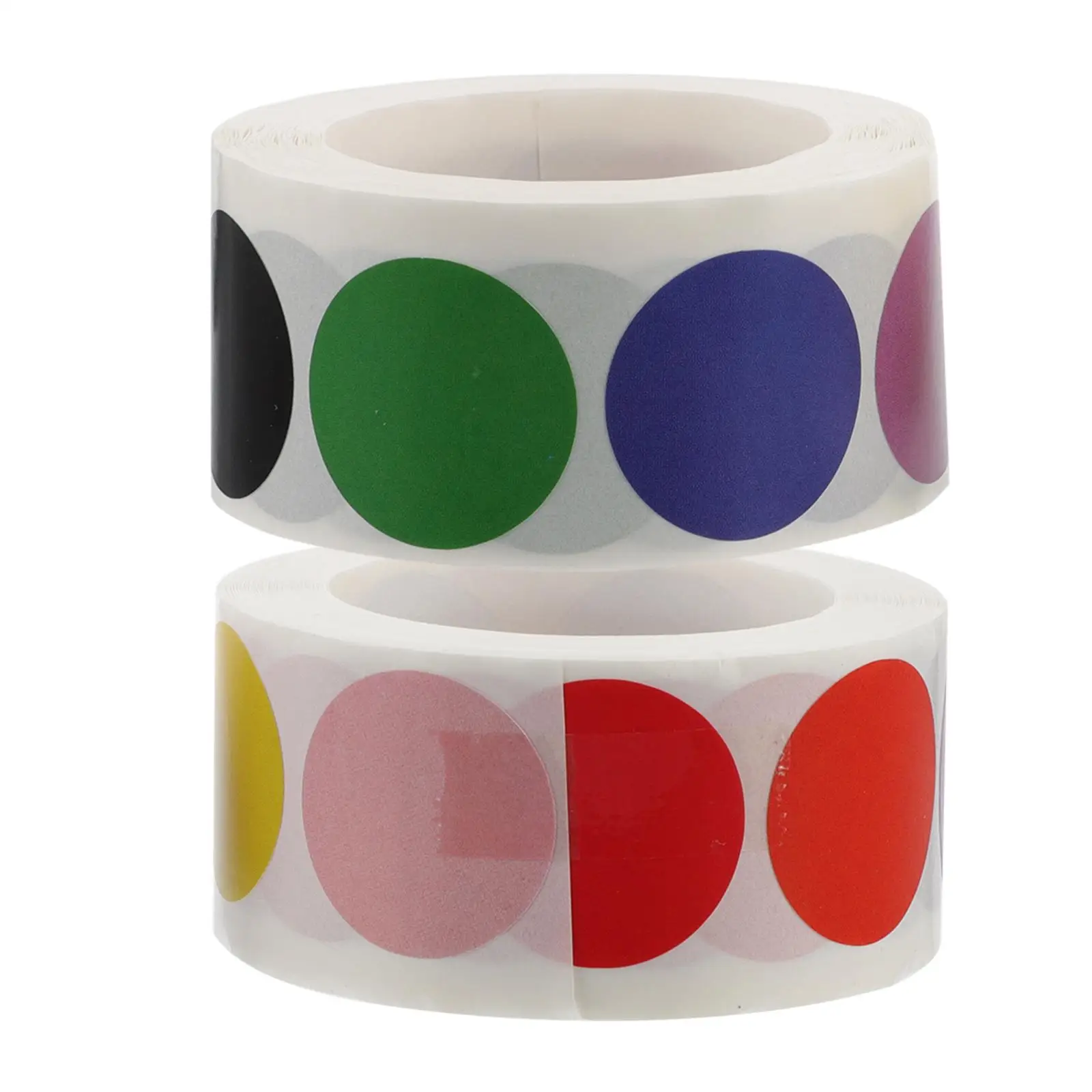 2 Rolls Color Label Stickers Scrapbook Tag Craft Seal Decals Sealing Self-adhesive
2 Rolls Color Label Stickers Scrapbook Tag Craft Seal Decals Sealing Self-adhesive