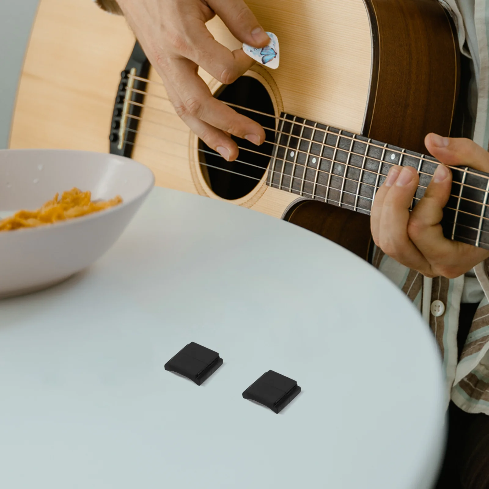 8Pcs Silicone Guitar Pick Holder Black for Headstock Acoustic Electric Guitar Ukulele Plectrum Storage Organizer
8Pcs Silicone Guitar Pick Holder Black for Headstock Acoustic Electric Guitar Ukulele Plectrum Storage Organizer