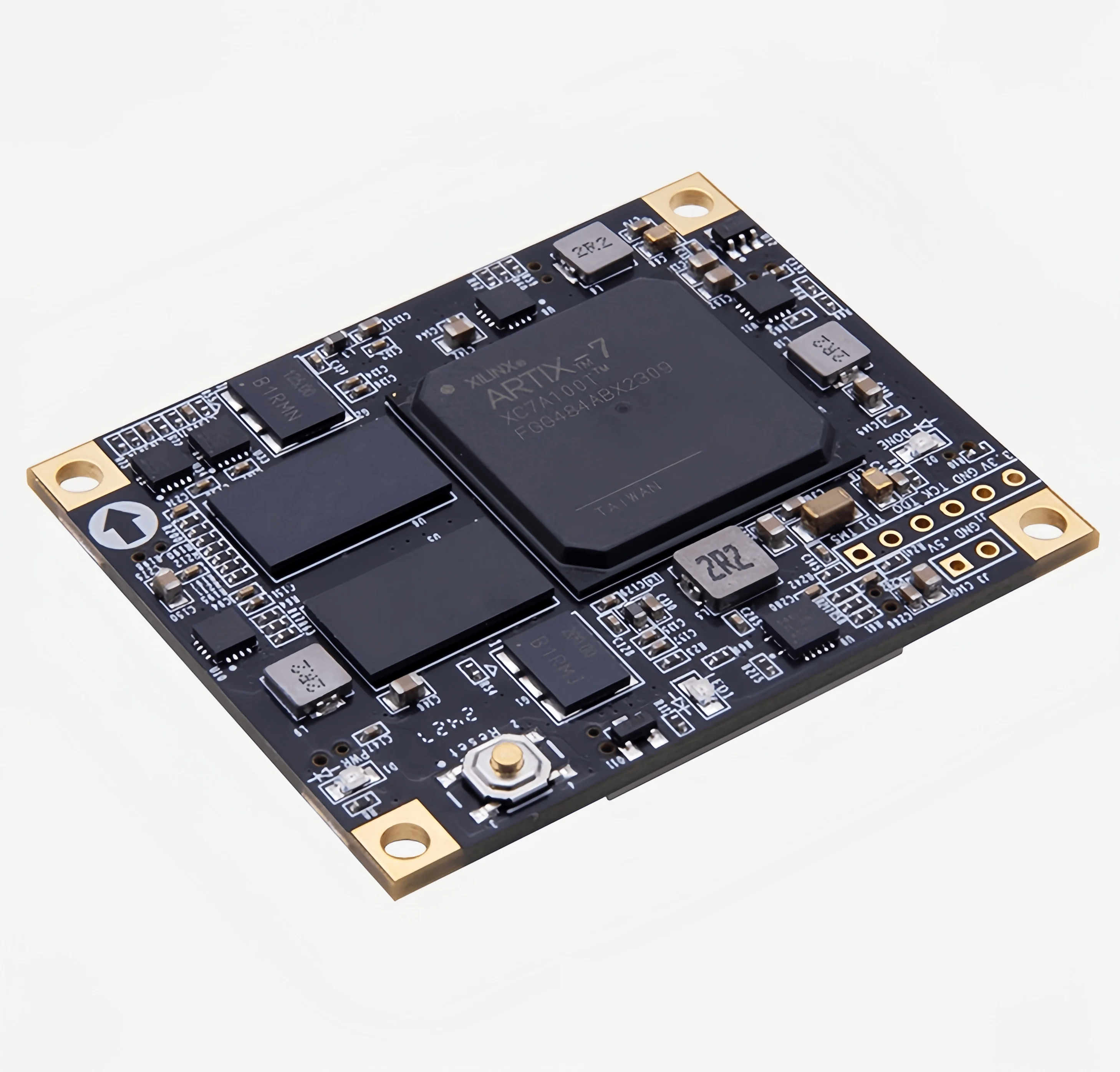 ALINX Black Gold FPGA Core Board Xilinx A7 Artix-7 Industrial Grade (7A200T / 7A100T) AC7100B / AC7200
ALINX Black Gold FPGA Core Board Xilinx A7 Artix-7 Industrial Grade (7A200T / 7A100T) AC7100B / AC7200