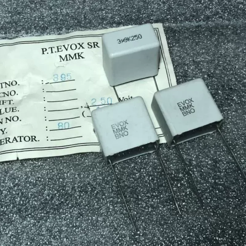 10PCS Original Swedish EVOX MMK 3.9UF 5.6uf 250V fever divider infinite film capacitor
10PCS Original Swedish EVOX MMK 3.9UF 5.6uf 250V fever divider infinite film capacitor