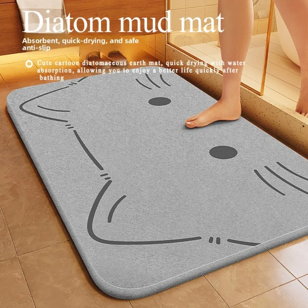 Soft Diatomaceous Earth Bathroom Mat Quick Absorbent Non Slip Fast Drying Toilet Door Floor Rug for Home Use 124
Soft Diatomaceous Earth Bathroom Mat Quick Absorbent Non Slip Fast Drying Toilet Door Floor Rug for Home Use 124