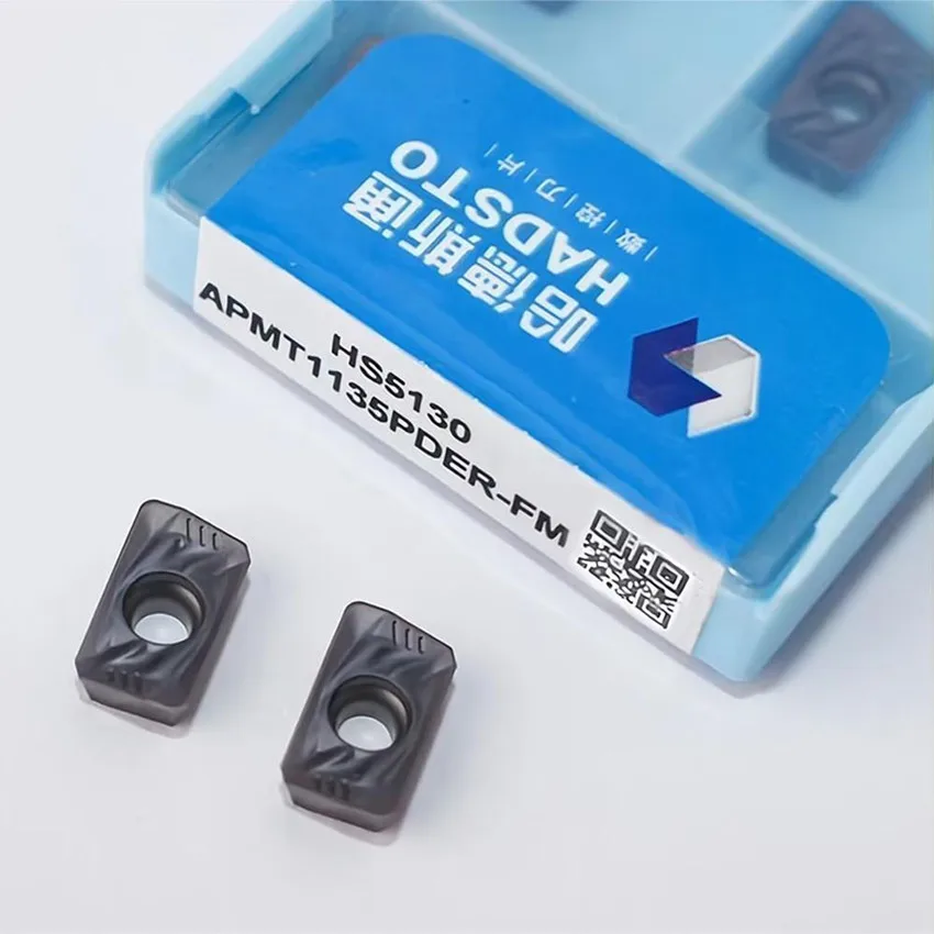 HADSTO APMT1135PDER APMT1135PDER-FM APMT1135PDER-FM HS5120/APMT1135PDER-FM HS5130 CNC carbide inserts 10pcs/box
HADSTO APMT1135PDER APMT1135PDER-FM APMT1135PDER-FM HS5120/APMT1135PDER-FM HS5130 CNC carbide inserts 10pcs/box