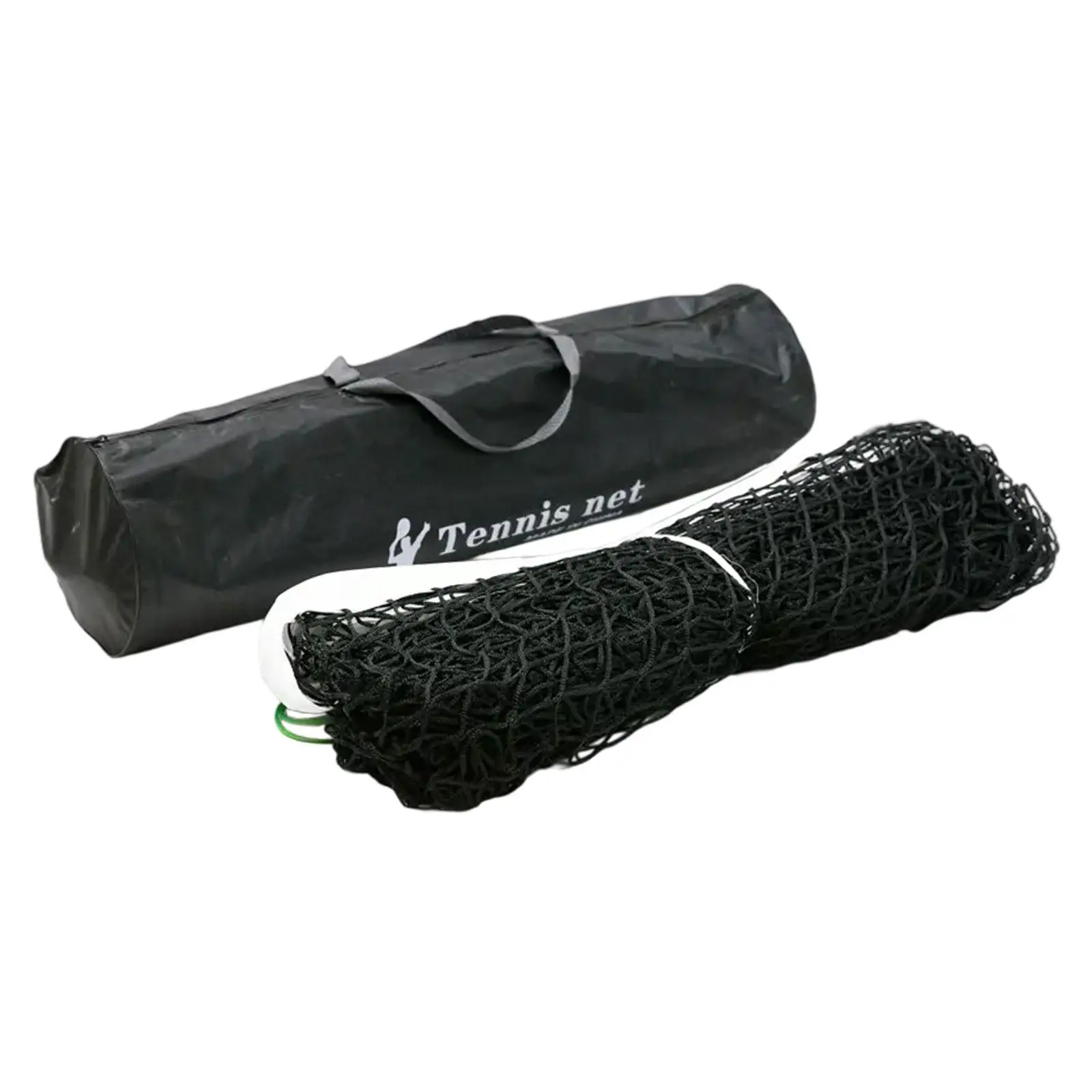 Standard Tennis Net Weatherproof Quick Install Portable Polyethylene Steel Wire Pull Rope Tennis Court Net for Home Yards