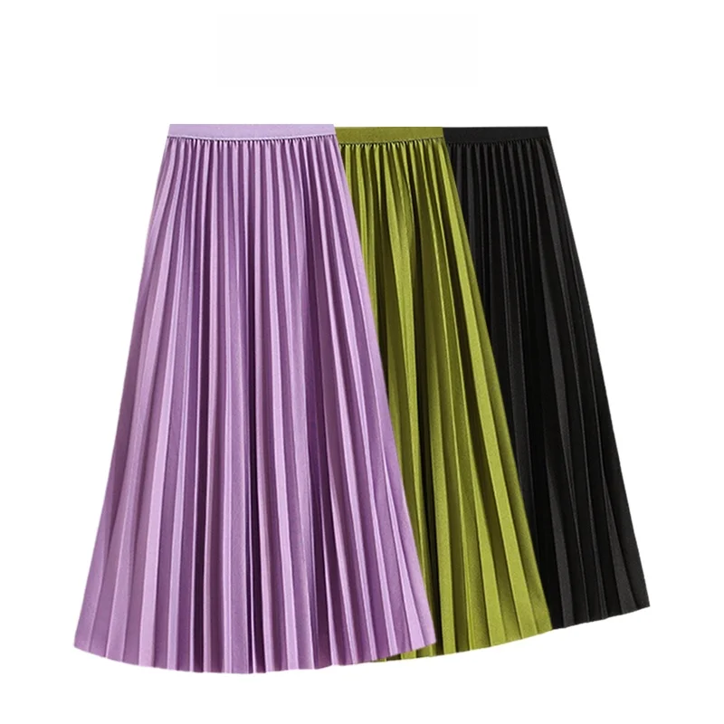 High Waist Cara CLUB plus Size Pleated Skirt Women's Summer Mid-Length Meat Concealing Flared Skirt A-Line Korean Style
High Waist Cara CLUB plus Size Pleated Skirt Women's Summer Mid-Length Meat Concealing Flared Skirt A-Line Korean Style