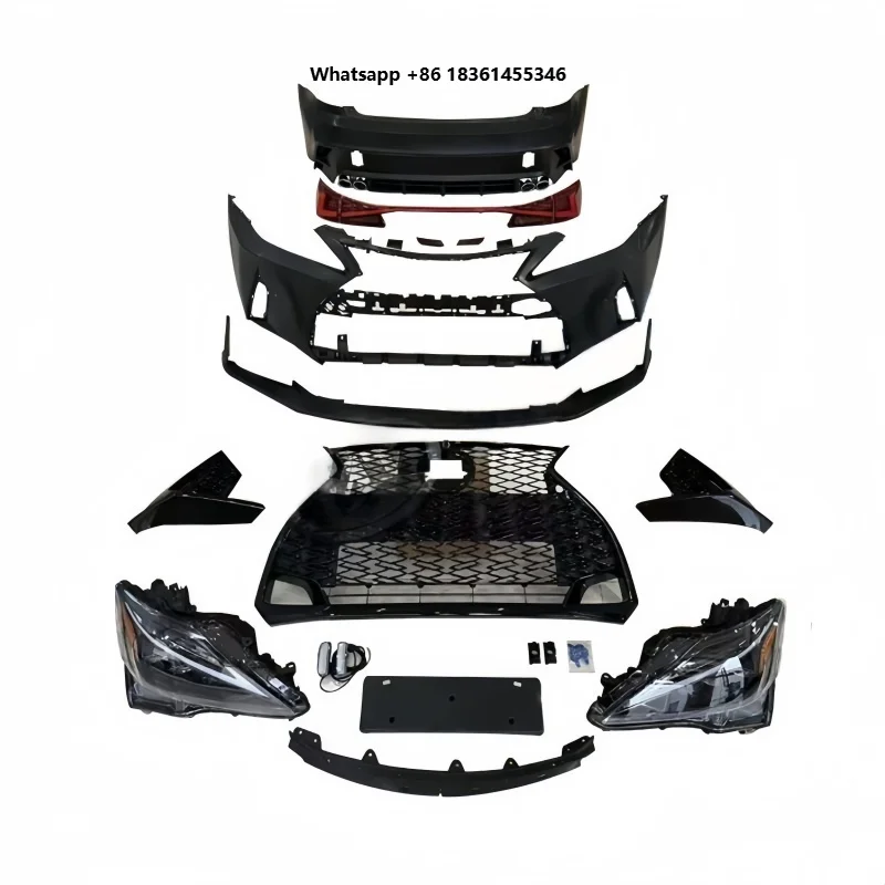 For IS250, IS300 From 2006-2012 Upgraded to 2021 Front and Rear Bumper Body Kits.including Front Rear Bumper Suitable
For IS250, IS300 From 2006-2012 Upgraded to 2021 Front and Rear Bumper Body Kits.including Front Rear Bumper Suitable