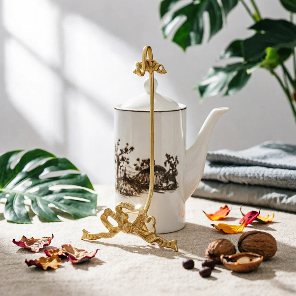 Hook Cup Stand Brass Cup and Saucer Stand Coffee Mug Holder Ornate Home Decor Countertop
Hook Cup Stand Brass Cup and Saucer Stand Coffee Mug Holder Ornate Home Decor Countertop