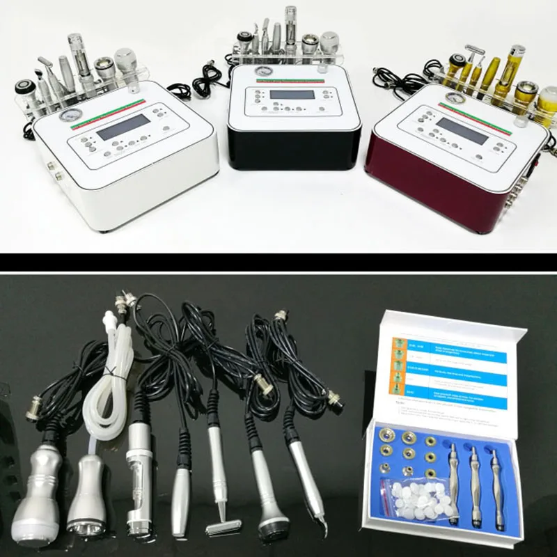 8in1 Microdermabrasion Facial Vacuum RF Galvanic Diamond Peeling BIO Microcurrent Face Lifting Skin Care Rejuvenation Anti Aging
8in1 Microdermabrasion Facial Vacuum RF Galvanic Diamond Peeling BIO Microcurrent Face Lifting Skin Care Rejuvenation Anti Aging