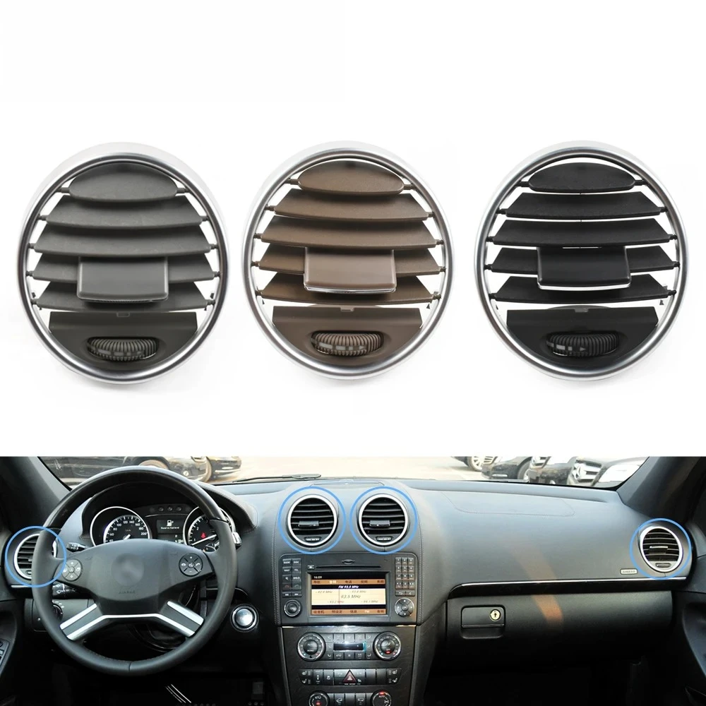 Car Front Left Right Central AC Air Vent Grille Outlet Cover Panel Trim For Mercedes Benz W164 M ML GL 300 350 450 500 2005-2012
Car Front Left Right Central AC Air Vent Grille Outlet Cover Panel Trim For Mercedes Benz W164 M ML GL 300 350 450 500 2005-2012