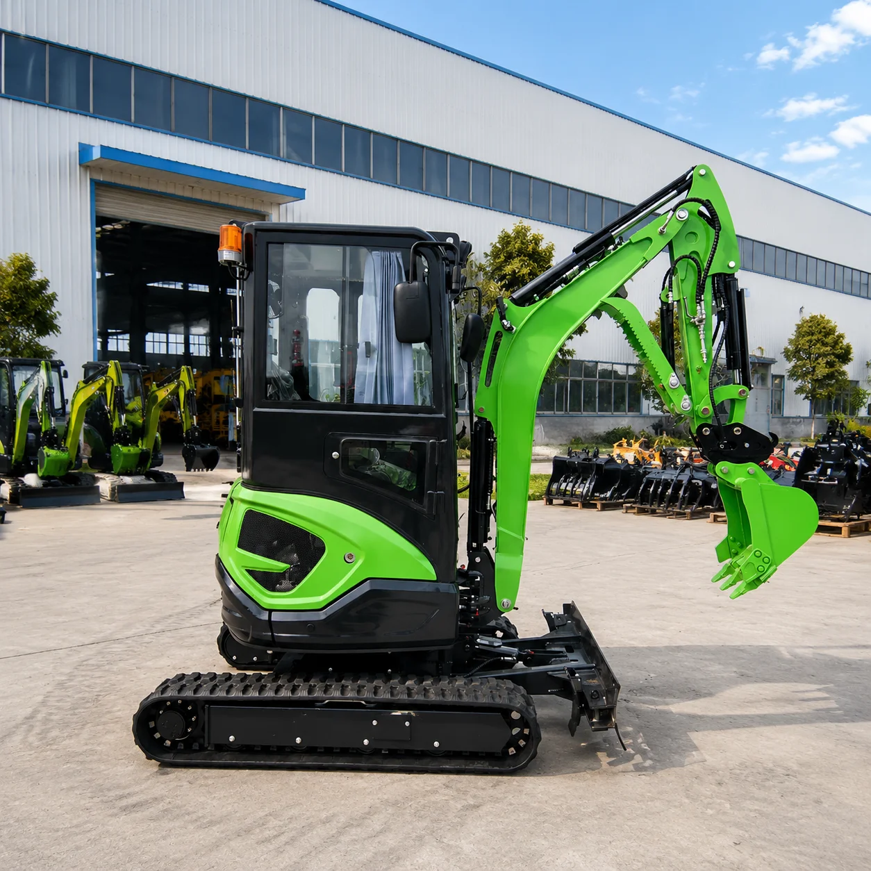 2 Ton Compact Excavator Hydraulic Mini Crawler Excavator for Farm Orchard Trenching Construction
2 Ton Compact Excavator Hydraulic Mini Crawler Excavator for Farm Orchard Trenching Construction