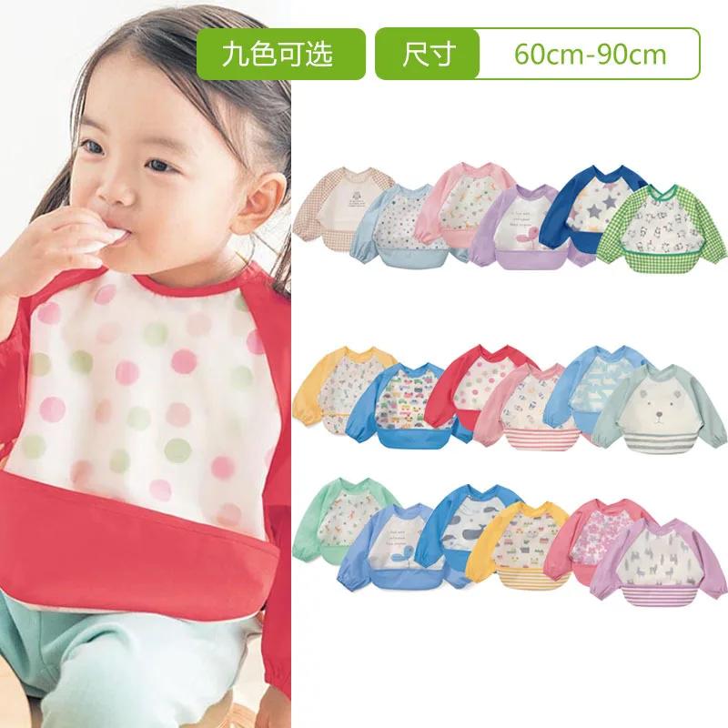 1pcs Waterproof Soft Cartoon Animal Art Apron Long Sleeve Smock for Baby Toddler Infant Eating Bib Paint Smock Burp Clothes
1pcs Waterproof Soft Cartoon Animal Art Apron Long Sleeve Smock for Baby Toddler Infant Eating Bib Paint Smock Burp Clothes