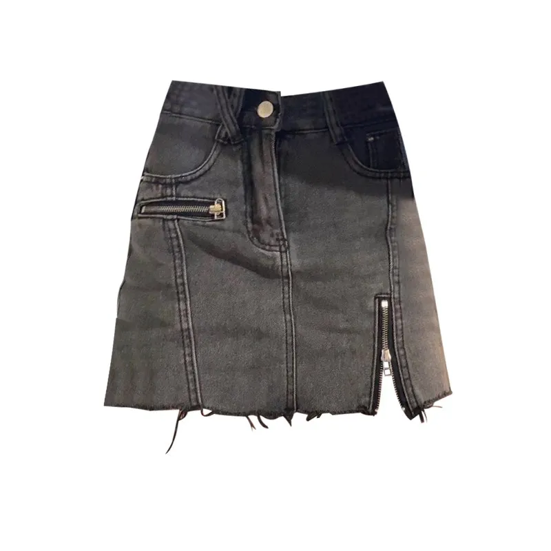 plus Size Denim Skirt High Waist Slimming Short Skirt for Women Spring Autumn New Style Zipper Design A-Line Skirt
plus Size Denim Skirt High Waist Slimming Short Skirt for Women Spring Autumn New Style Zipper Design A-Line Skirt
