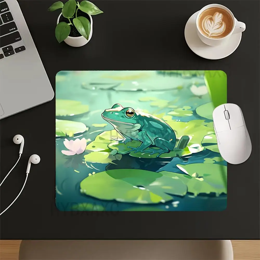 HYBXAXC Anti-Slip Rubber Small Desk Mat Gaming Office Mouse Pad Lotus Leaf Frog Art Keyboard Wireless Boy Girl Gift for CS DOTA
HYBXAXC Anti-Slip Rubber Small Desk Mat Gaming Office Mouse Pad Lotus Leaf Frog Art Keyboard Wireless Boy Girl Gift for CS DOTA