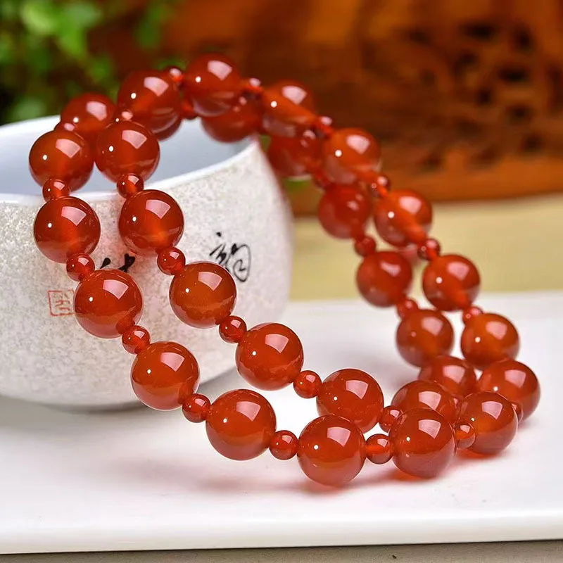 Premium Grade A Red Agate Double Loop Fortune Bracelet New Chinese Style Jewelry Whitening Bracelet for Women Gifts
Premium Grade A Red Agate Double Loop Fortune Bracelet New Chinese Style Jewelry Whitening Bracelet for Women Gifts