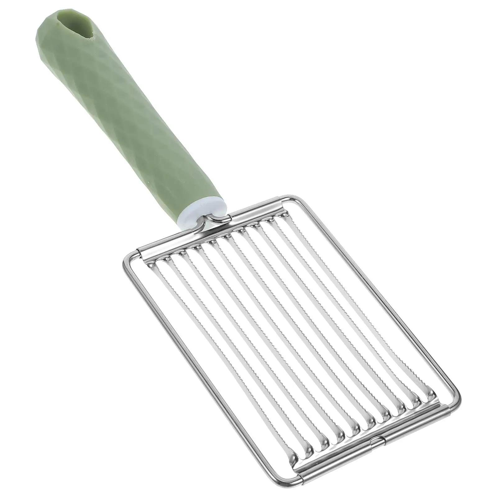 Multifunctional Kitchen Stainless Steel Slicer Vegetable Fruit Tool Heavy Duty Silver Portable for Potato
Multifunctional Kitchen Stainless Steel Slicer Vegetable Fruit Tool Heavy Duty Silver Portable for Potato
