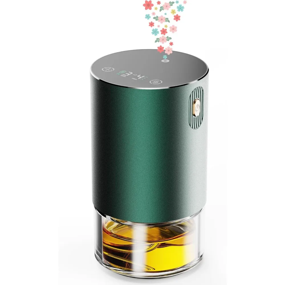 Portable Rechargeable Oil Diffuser for Home Car Office 4 Mist Modes Timer Spill Proof Metal Green
Portable Rechargeable Oil Diffuser for Home Car Office 4 Mist Modes Timer Spill Proof Metal Green