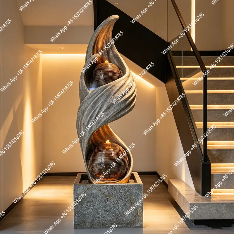 Fengsheng water floor ornament light luxury high-end company entrance door high-end decoration
Fengsheng water floor ornament light luxury high-end company entrance door high-end decoration