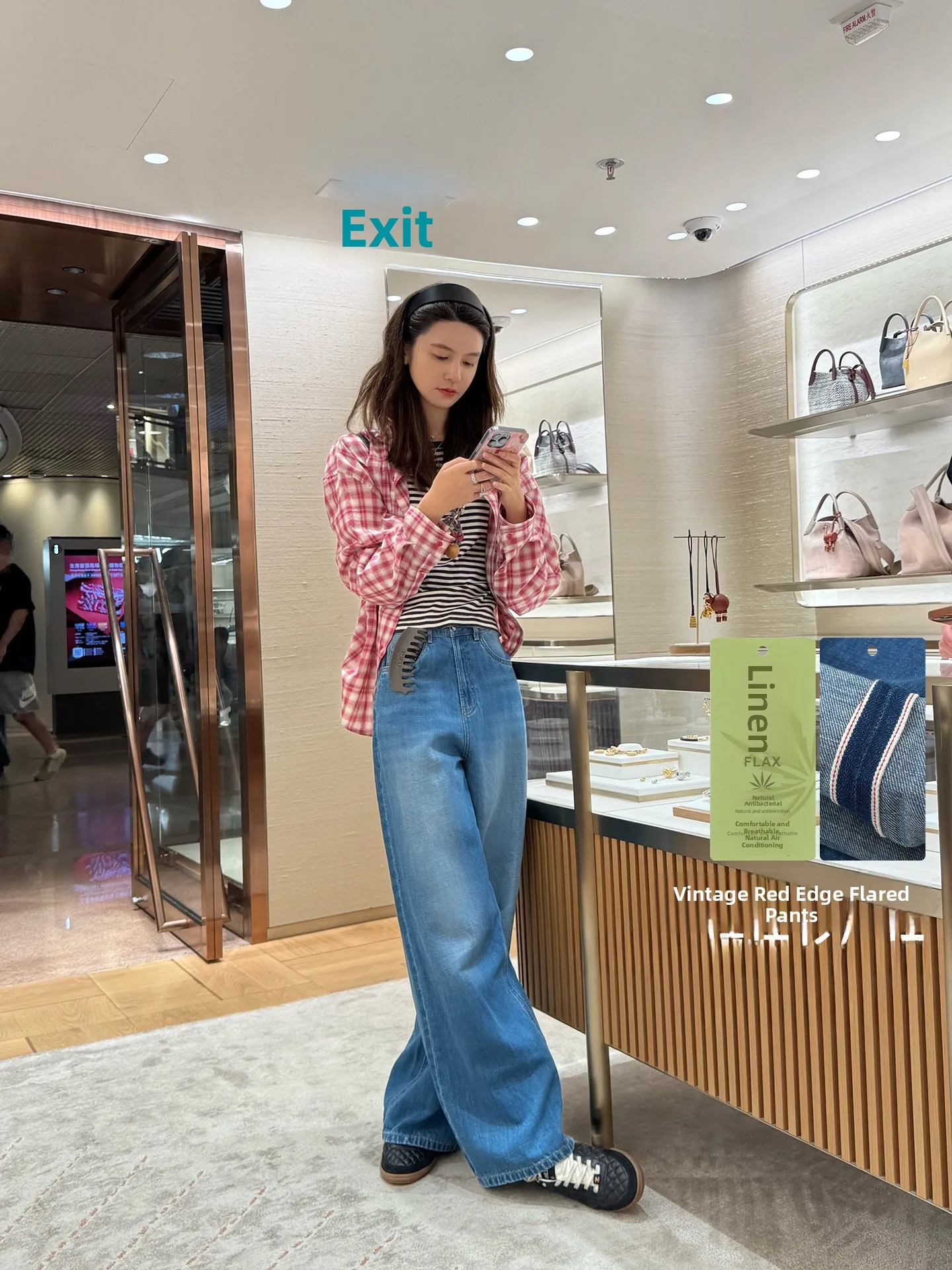 Мягкие дышащие льняные хлопковые джинсы красного цвета в винтажном стиле, свободного кроя, в пол, удобные для повседневной носки, с широкими штанинами и высокой талией
Мягкие дышащие льняные хлопковые джинсы красного цвета в винтажном стиле, свободного кроя, в пол, удобные для повседневной носки, с широкими штанинами и высокой талией