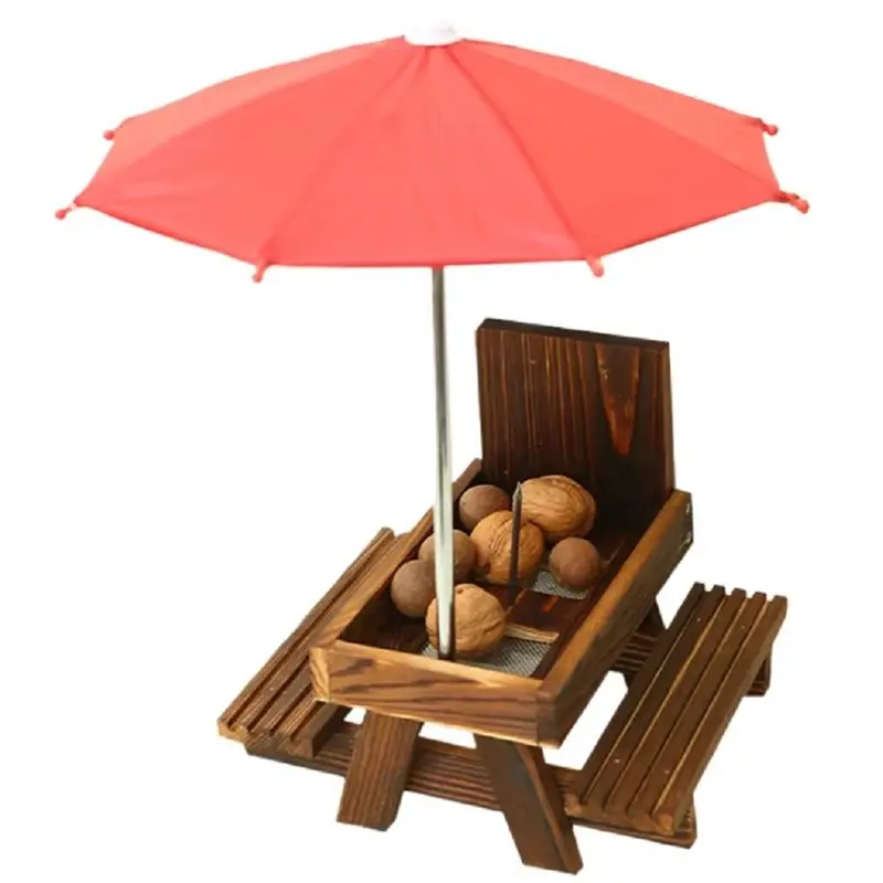 Кормушка для белок VOFUN, настольная, с держателем для кукурузных початков, для использования на улице, зимы, во дворе, на веранде, модель B
Кормушка для белок VOFUN, настольная, с держателем для кукурузных початков, для использования на улице, зимы, во дворе, на веранде, модель B