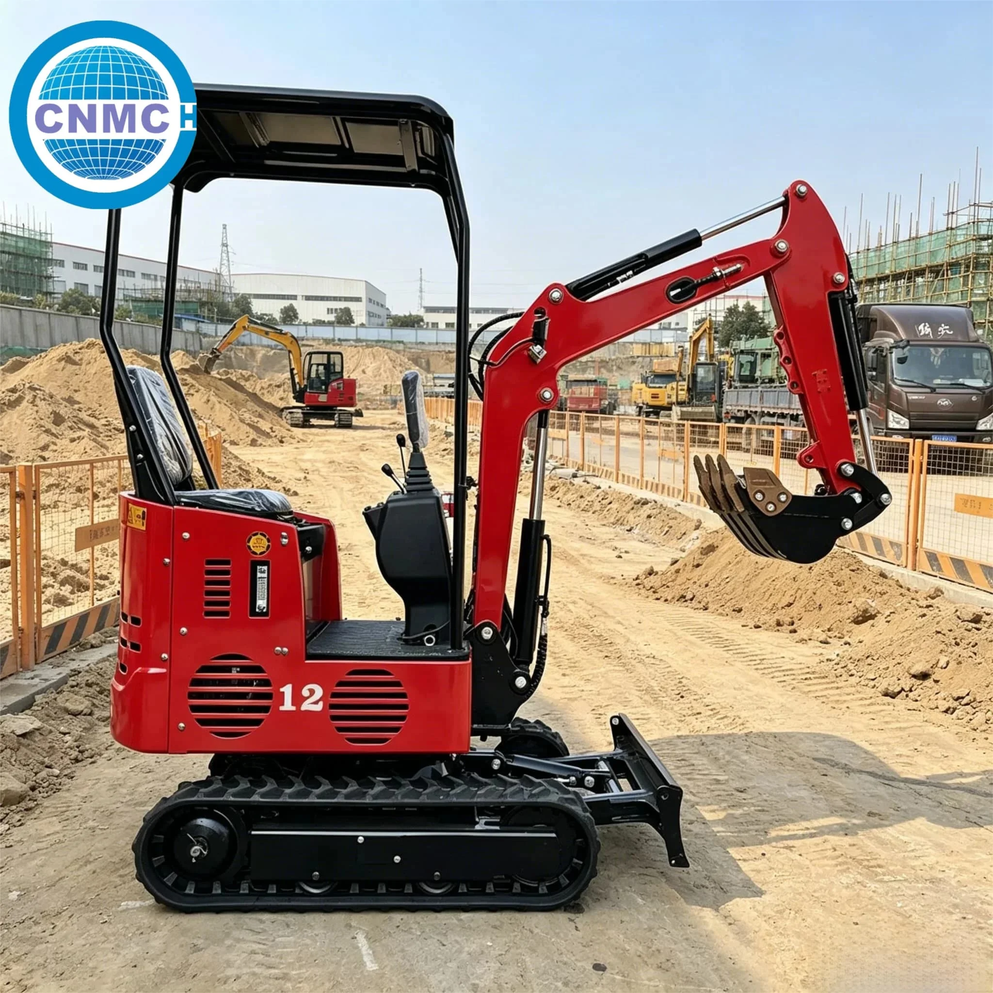CNMC Mini Crawler Excavator Kubota Small 1.2 Tons Excavator Digger High Performance Compact Excavator EPA CE Certification
CNMC Mini Crawler Excavator Kubota Small 1.2 Tons Excavator Digger High Performance Compact Excavator EPA CE Certification