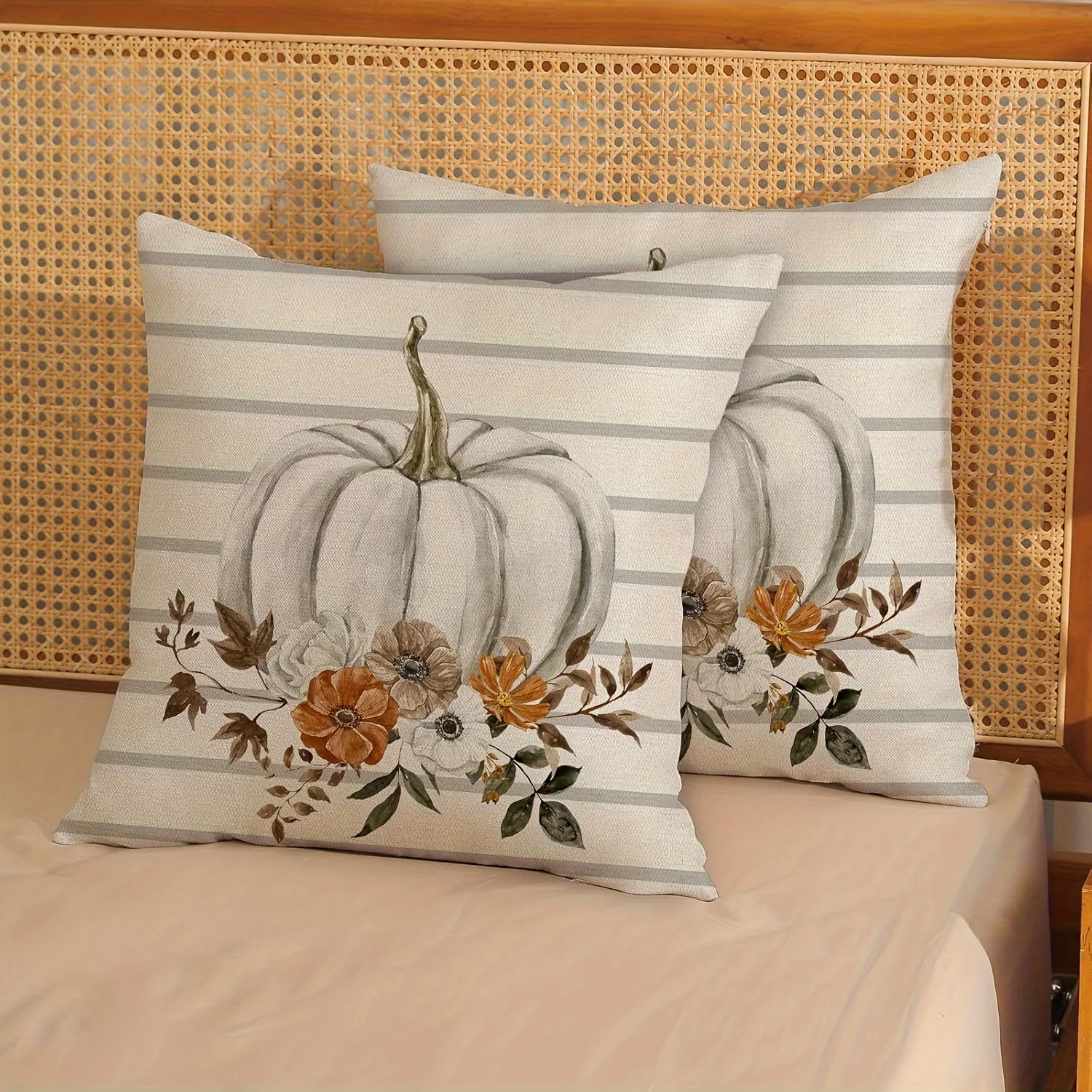Autumn Pumpkin Floral Theme Pillow Set: Elegant Decorative Cushions for a Cozy, Festive Home Decor Experience
Autumn Pumpkin Floral Theme Pillow Set: Elegant Decorative Cushions for a Cozy, Festive Home Decor Experience