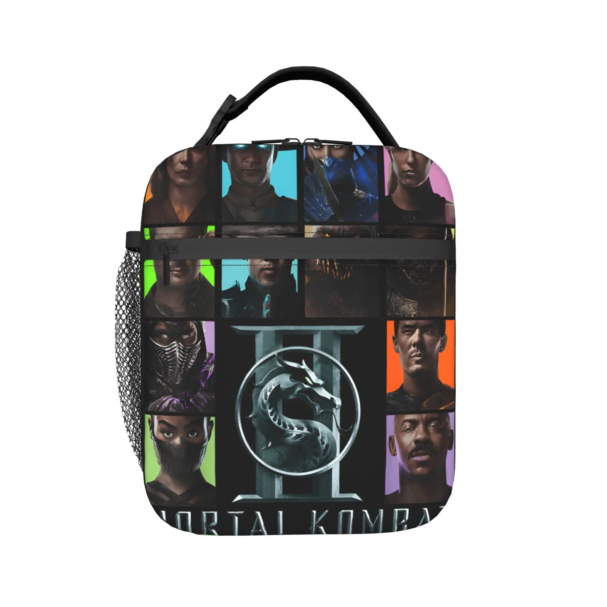 Mortal-Kombat 2 Character Squares Thermal Insulated Lunch Bags for Picnic Portable Food Bag Men Women Thermal Cooler Food Box
Mortal-Kombat 2 Character Squares Thermal Insulated Lunch Bags for Picnic Portable Food Bag Men Women Thermal Cooler Food Box