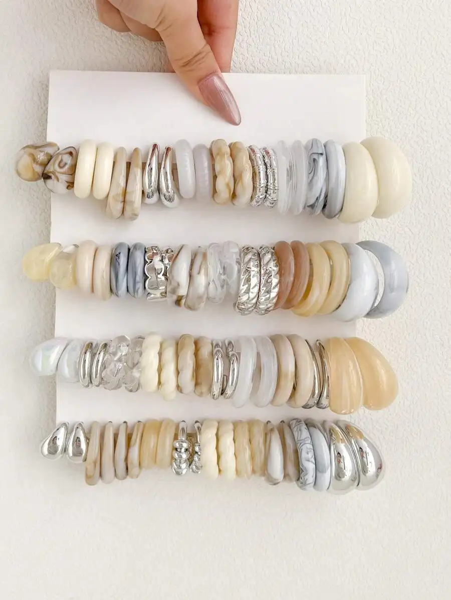 1-20 Pairs Random Vintage Acrylic Water Drop Exaggerated Earring Set For Women Daily Wear Gift
1-20 Pairs Random Vintage Acrylic Water Drop Exaggerated Earring Set For Women Daily Wear Gift