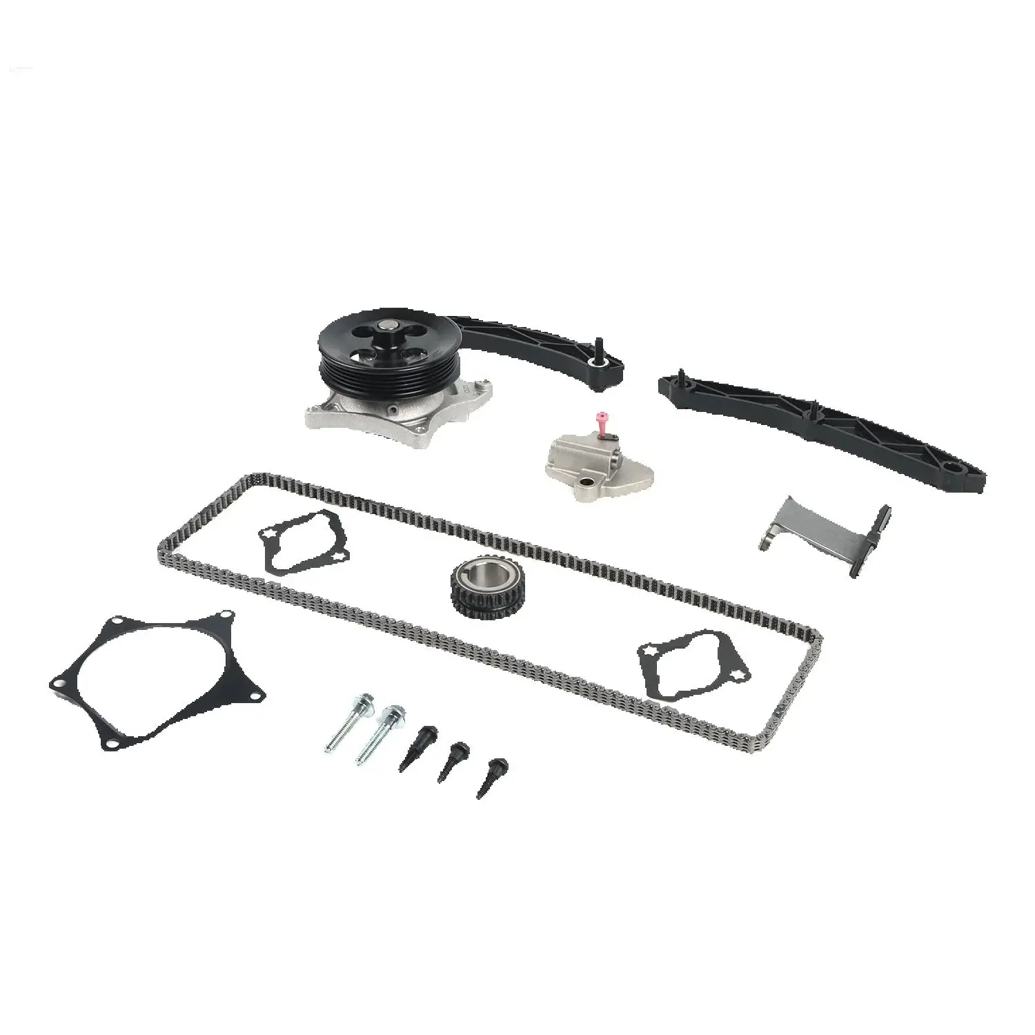 9Pcs Timing Chain Kit Water Pump 12625165 FOR Chevrolet Malibu Cruze 2016-2020 1.4L 1.5L
9Pcs Timing Chain Kit Water Pump 12625165 FOR Chevrolet Malibu Cruze 2016-2020 1.4L 1.5L