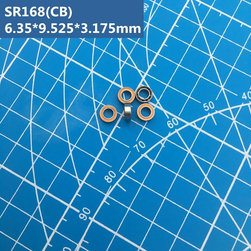 2pcs ABEC-7 SR168-2RS Hybrid Ceramic Stainless Steel Ball Bearing 6.35x9.525x3.175mm for Fishing SR168 2RS CB
2pcs ABEC-7 SR168-2RS Hybrid Ceramic Stainless Steel Ball Bearing 6.35x9.525x3.175mm for Fishing SR168 2RS CB